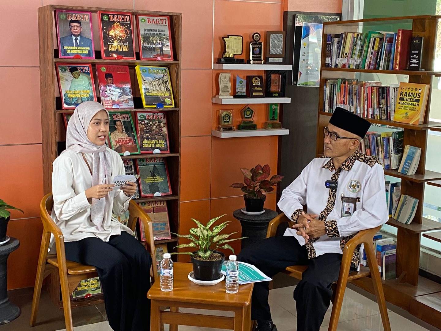 "Gaungkan Wakaf Produktif Bagi Anak Muda", Ketua BWI DIY Rekaman Podcast Sukonandi 8 Kanwil Kemenag DIY