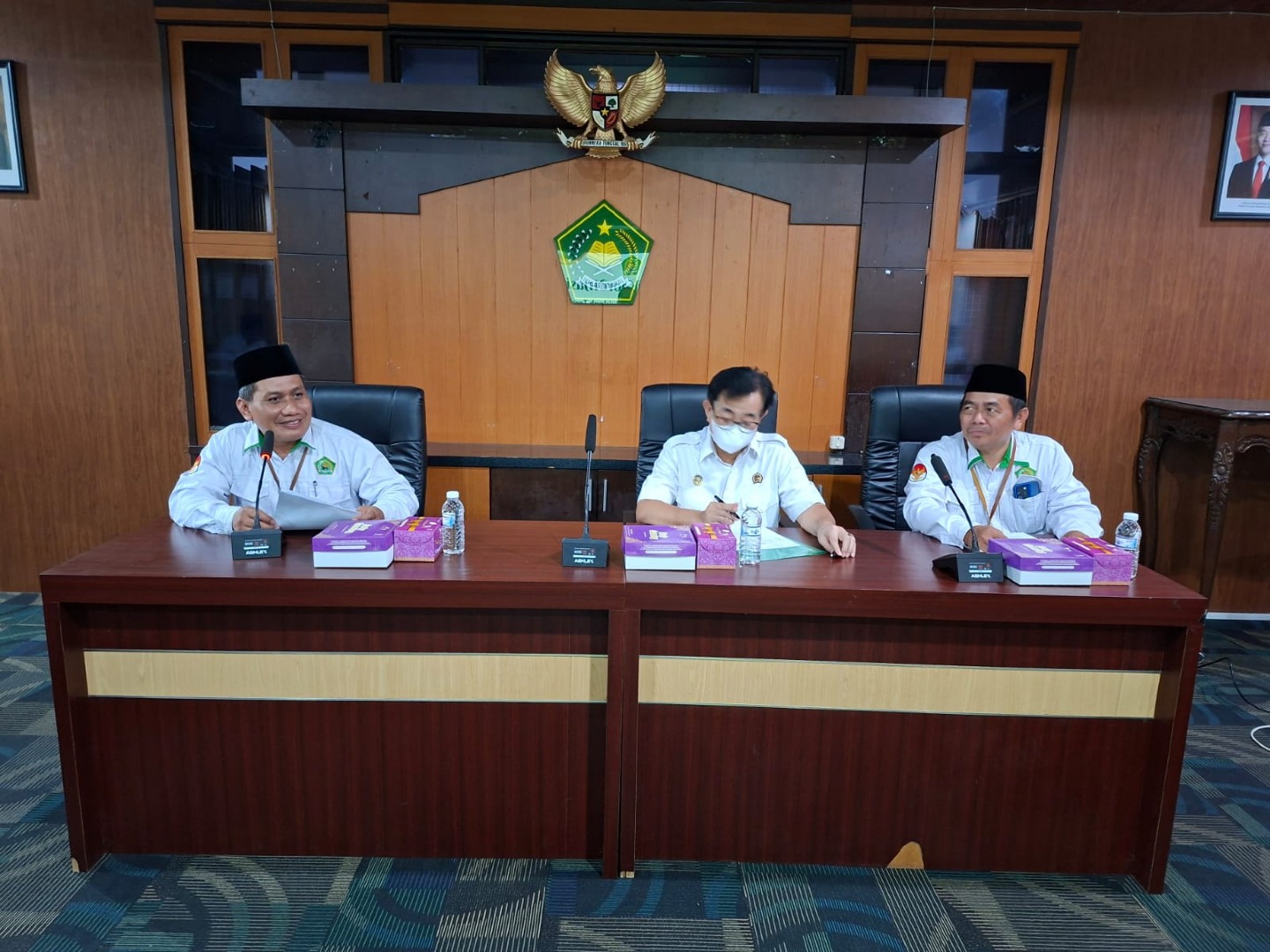 Ketua BWI DIY Ikuti Musyawarah Koordinasi Penyelesaian Penukaran Tanah Wakaf Nazhir PC NU Kulon Progo