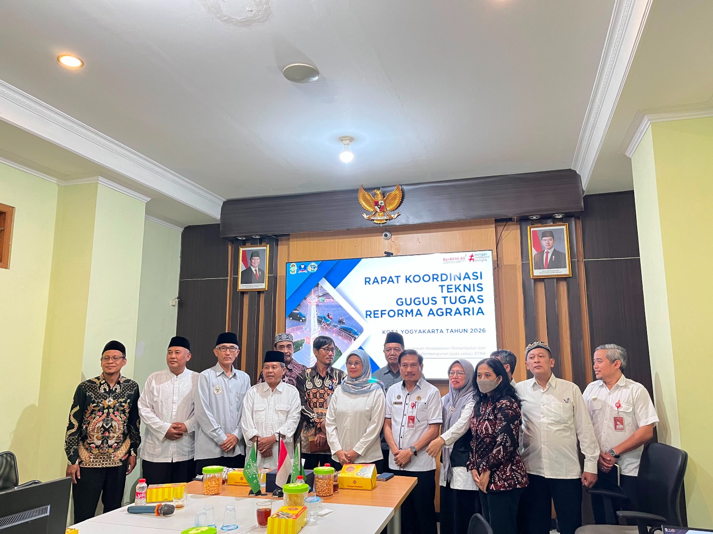 Dorong Percepatan Pembangunan Rumah Susun, BWI DIY Ikuti Musyawarah Koordinasi Gugus Tugas Reforma Agraria