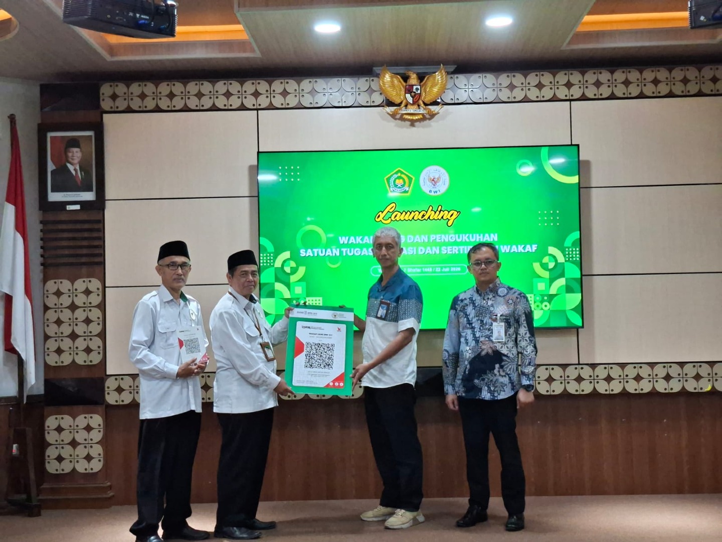 BWI DIY Resmi Terima Wakaf Uang, Dorong Perluasan Wakaf Produktif di Yogyakarta.