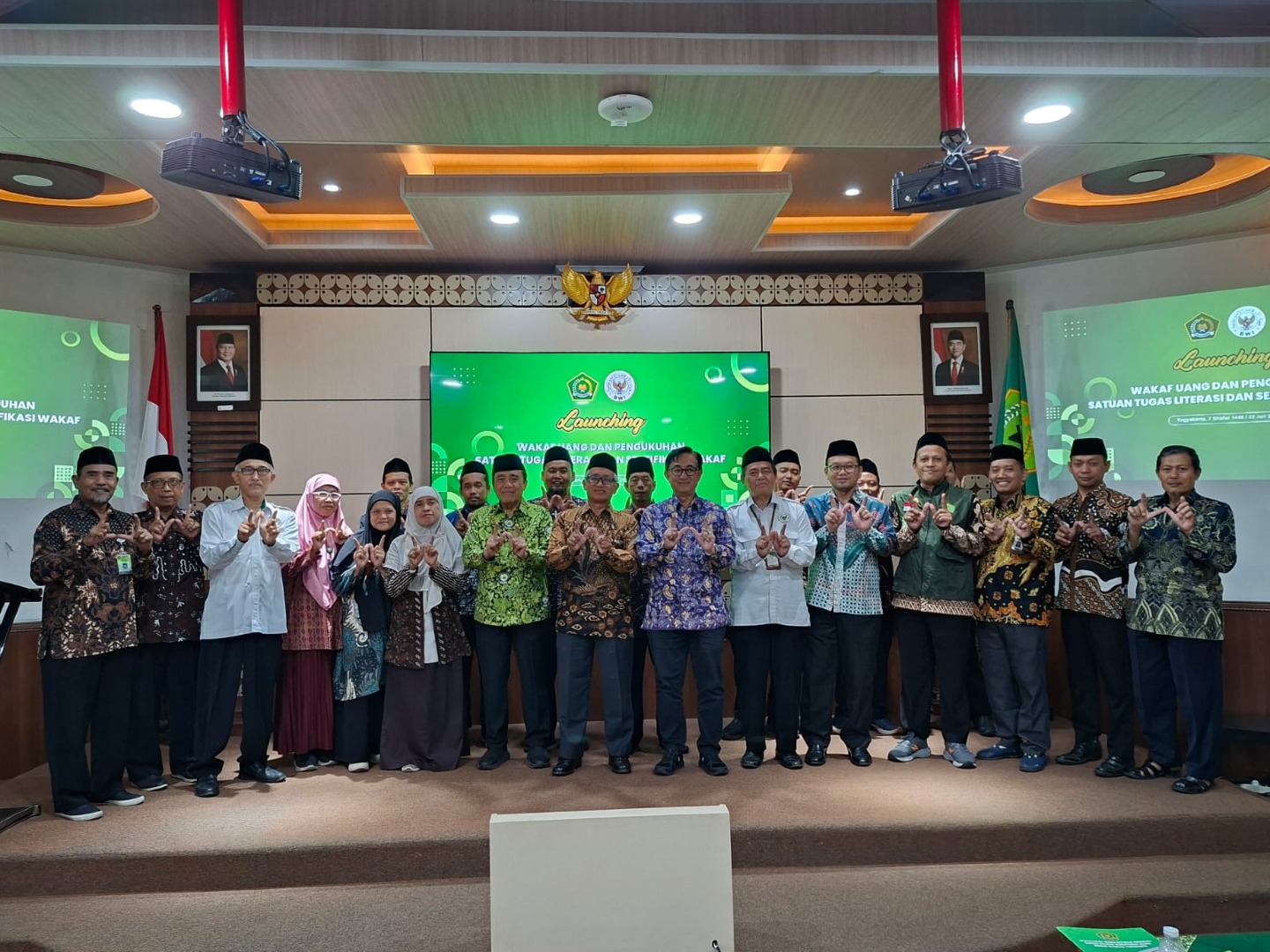 "Perkuat Literasi dan Sertifikasi Wakaf", BWI DIY Kukuhkan Satgas Wakaf
